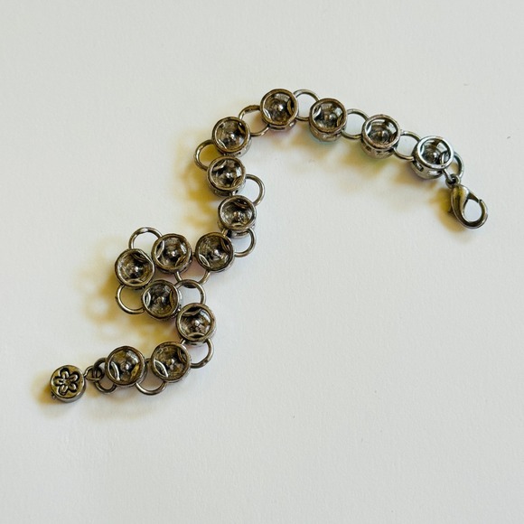 Rainbow colorful tennis rhinestone Bracelet High Intencity Charm it! Pastels 7" - Picture 6 of 7